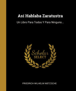 Así Hablaba Zaratustra
