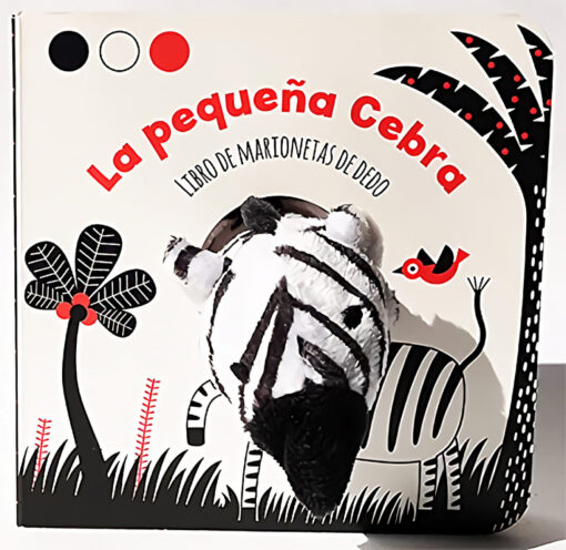 La pequeña cebra (libro de marionetas de dedo)