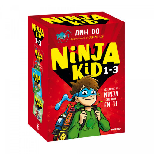 Estuche Ninja Kid 1-2-3