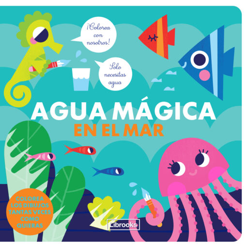 Agua mágica en el mar