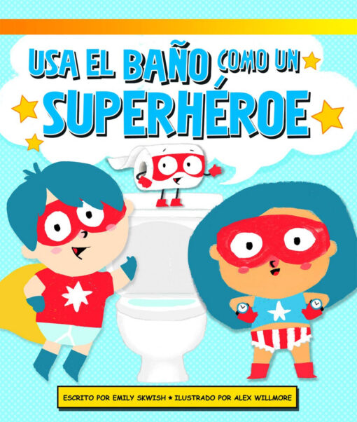 USA EL BAÑO COMO UN SUPERHEROE