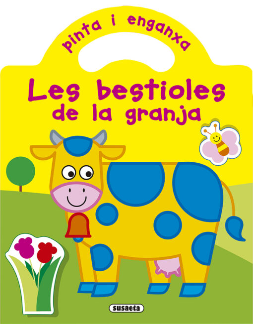 Pinta i enganxa les bestioles de la granja