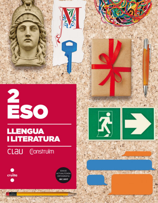 Llengua i literatura 2n Eso Clau construim 1 volumen 2017