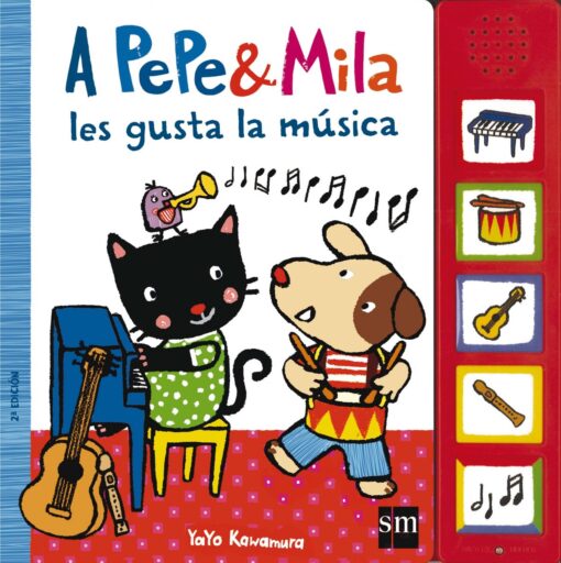 A Pepe &Mila le gusta la música