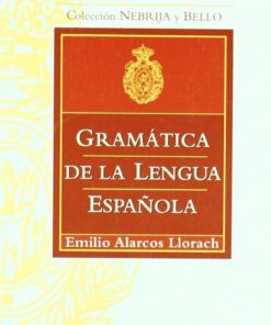 Gramatica de la lengua española