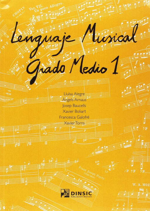 Lenguaje musical grado medio 1